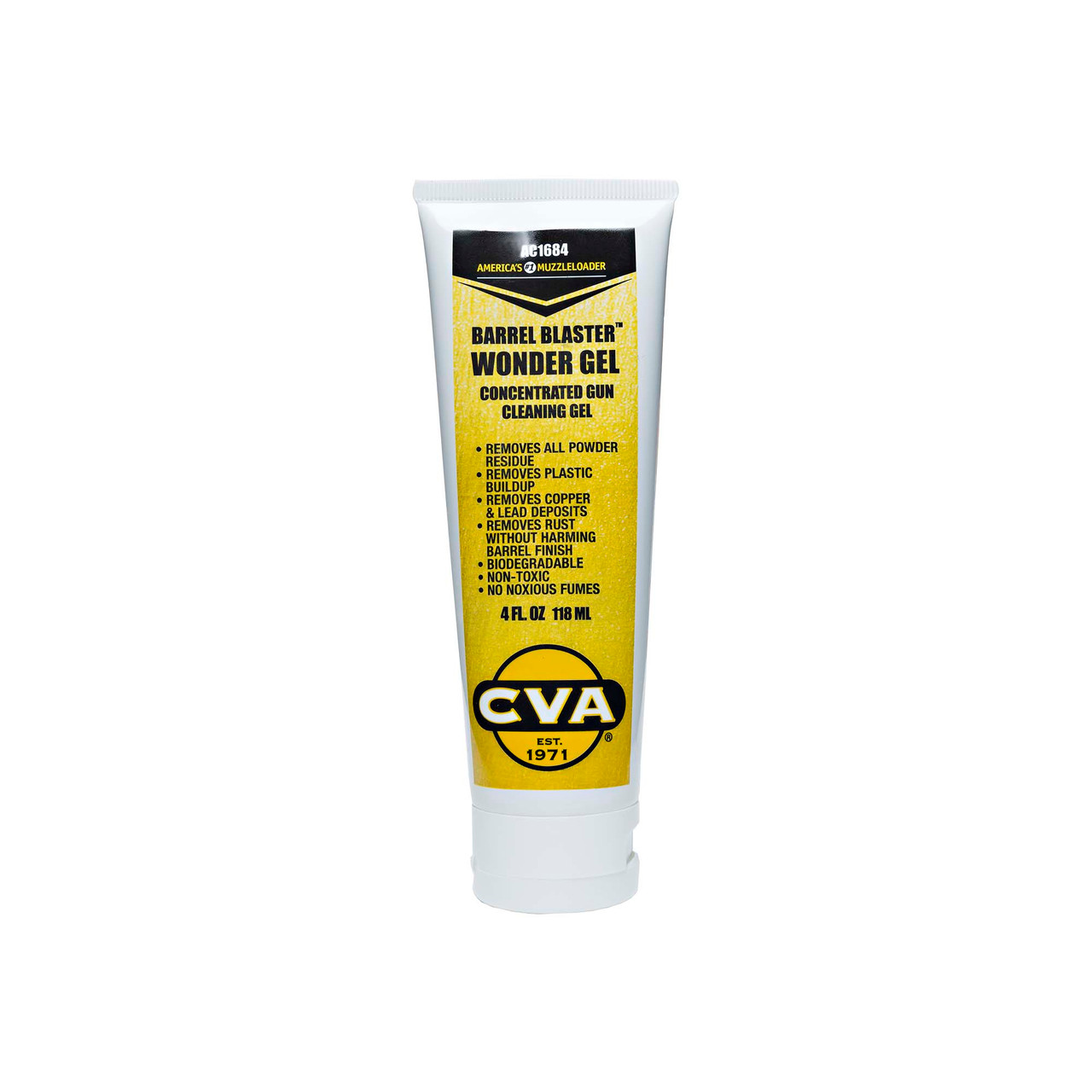 CVA BBL BLASTER WONDER GEL SOLVENT 4oz - Black Powder Accessories